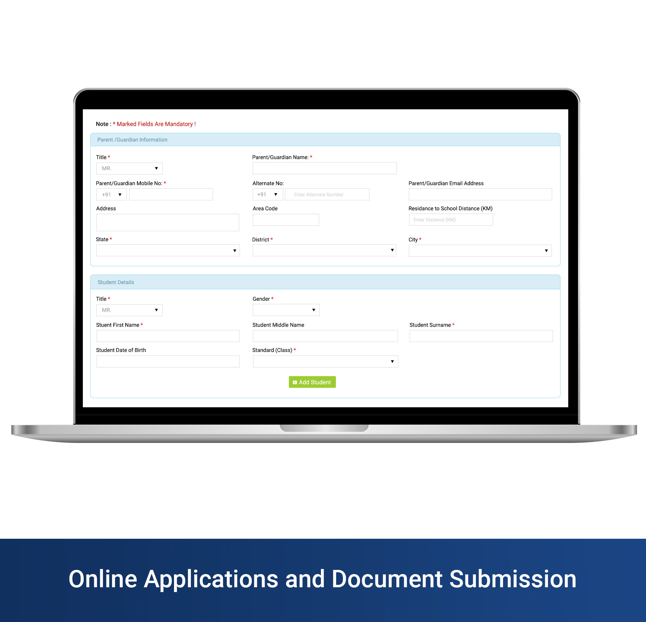 screenshot of MasterSoft CCMS
